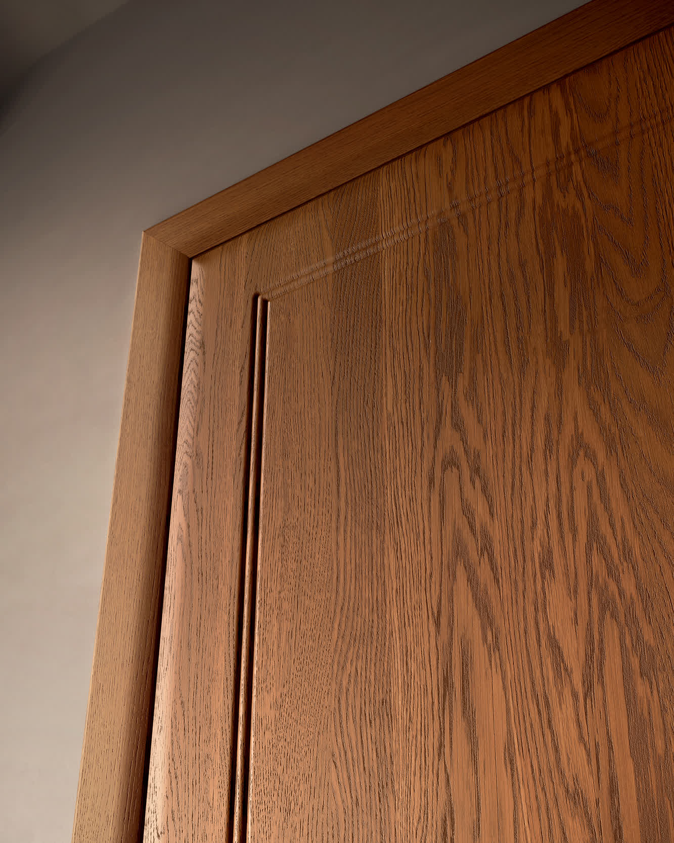 BIONDA 2B Rovere Teak Maniglia Area 51 Nera CU