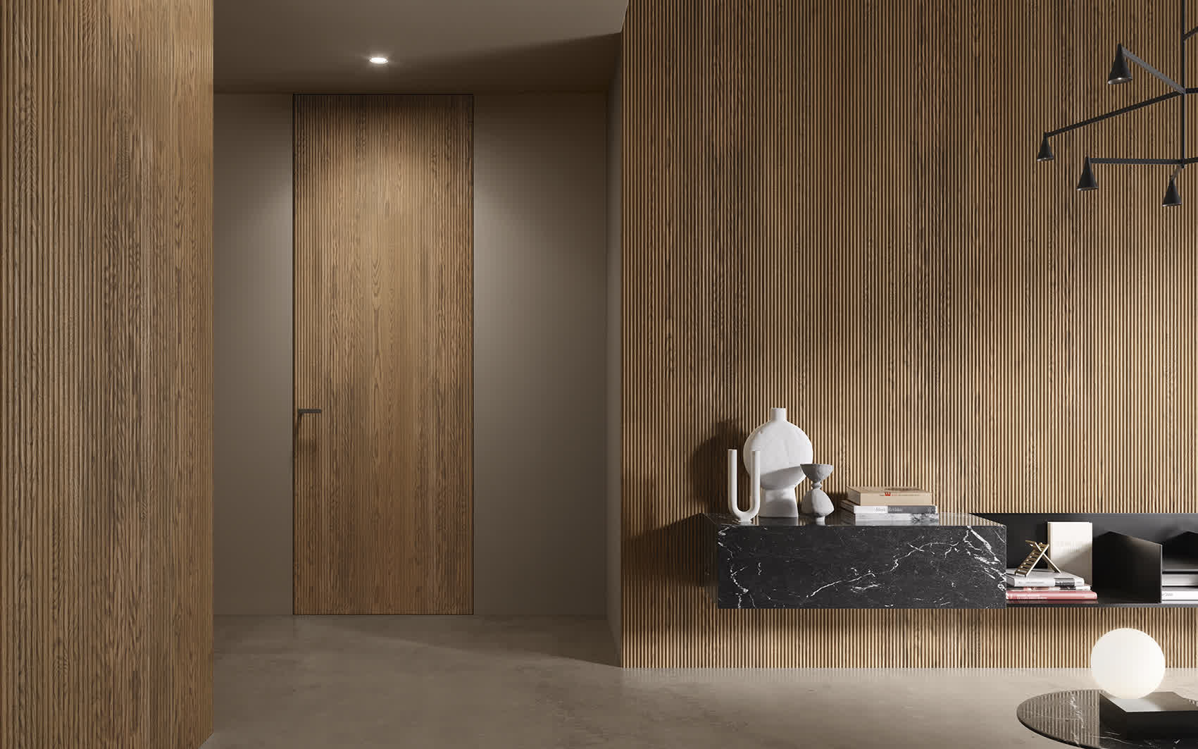 Boiserie onda ROVERE TERRA sl