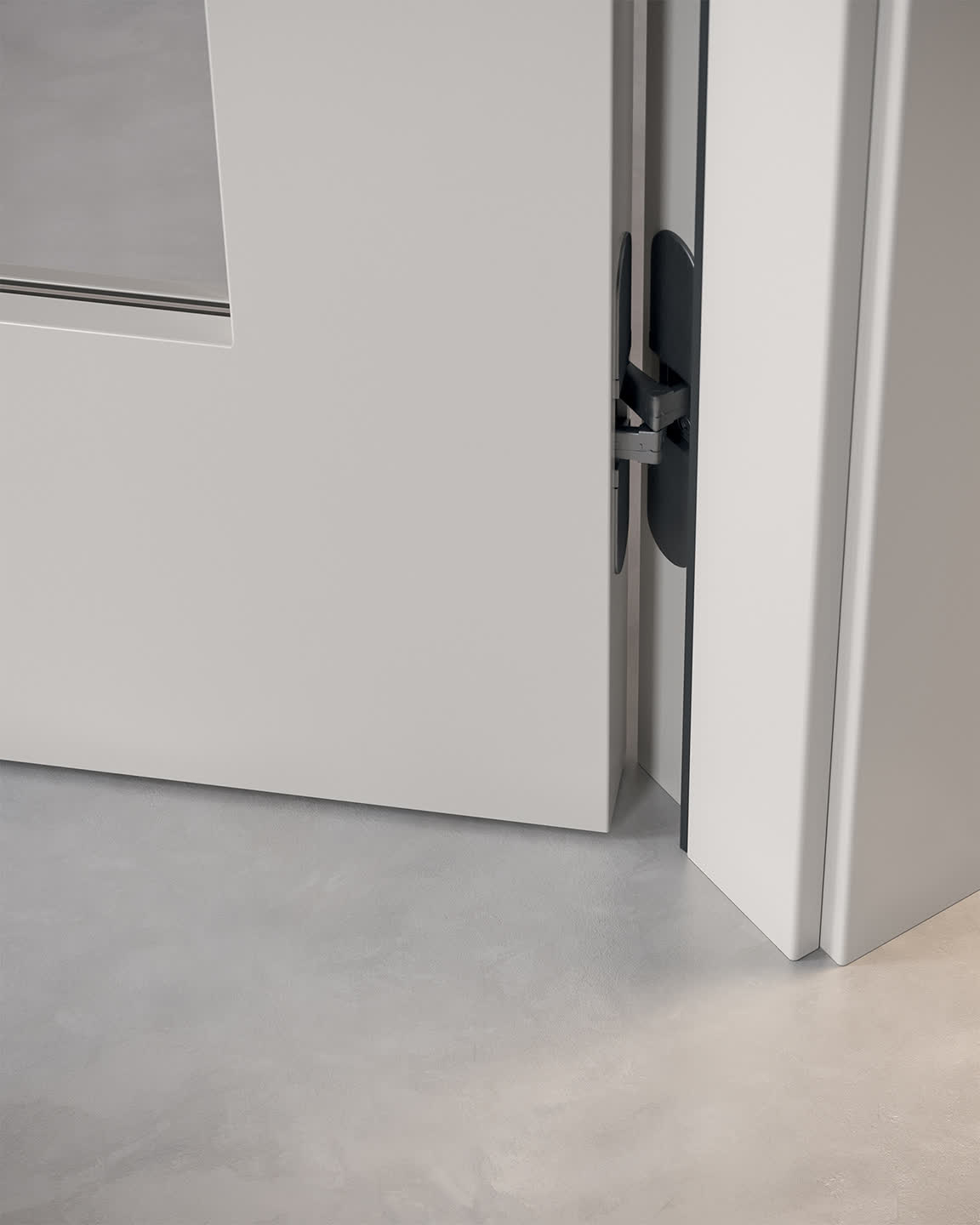 ECOQUADRA 1V Bianco Opaco Maniglia Area51 RAL3031 CU