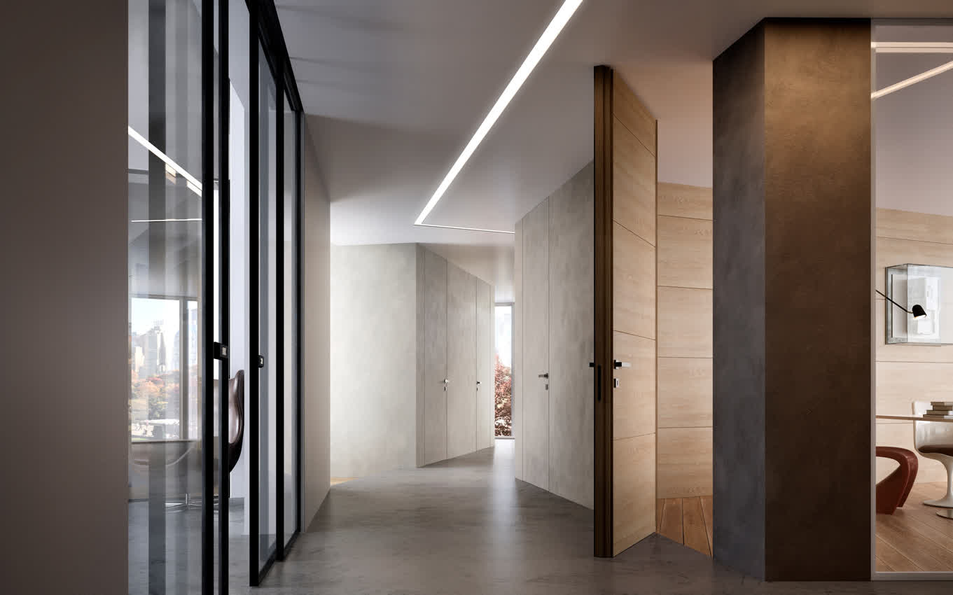 FILOMURO BILATO porta boiserie e miria quercia decapa parquet rovere decapa 2