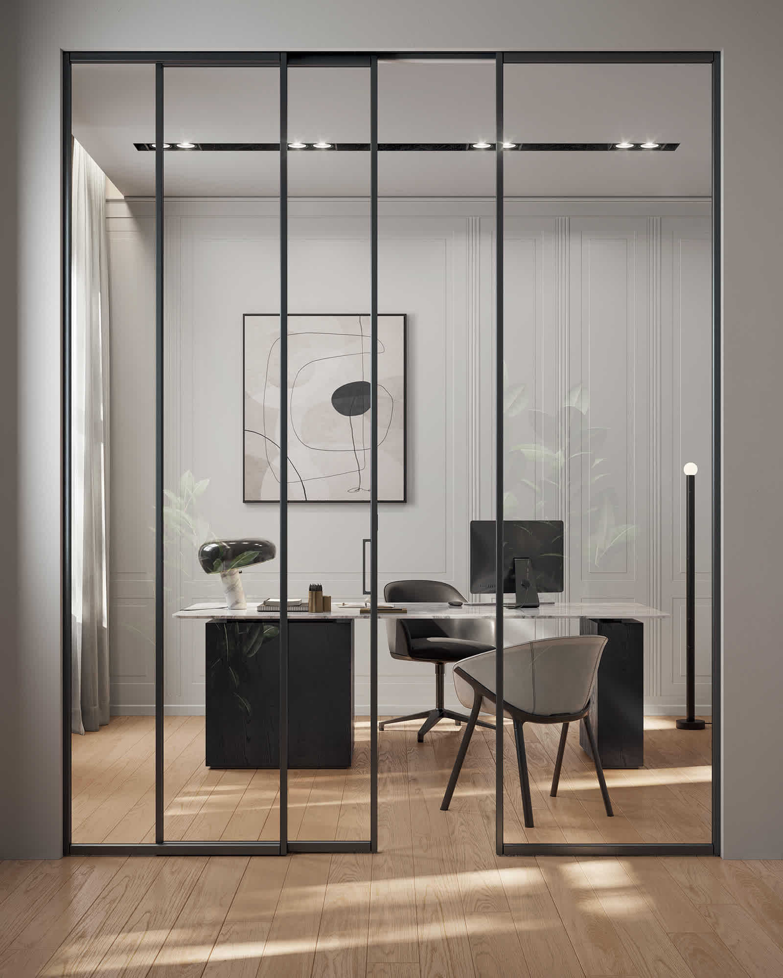 GDesigner maniglione Design Parquet Rovere Cipria ARDESIA