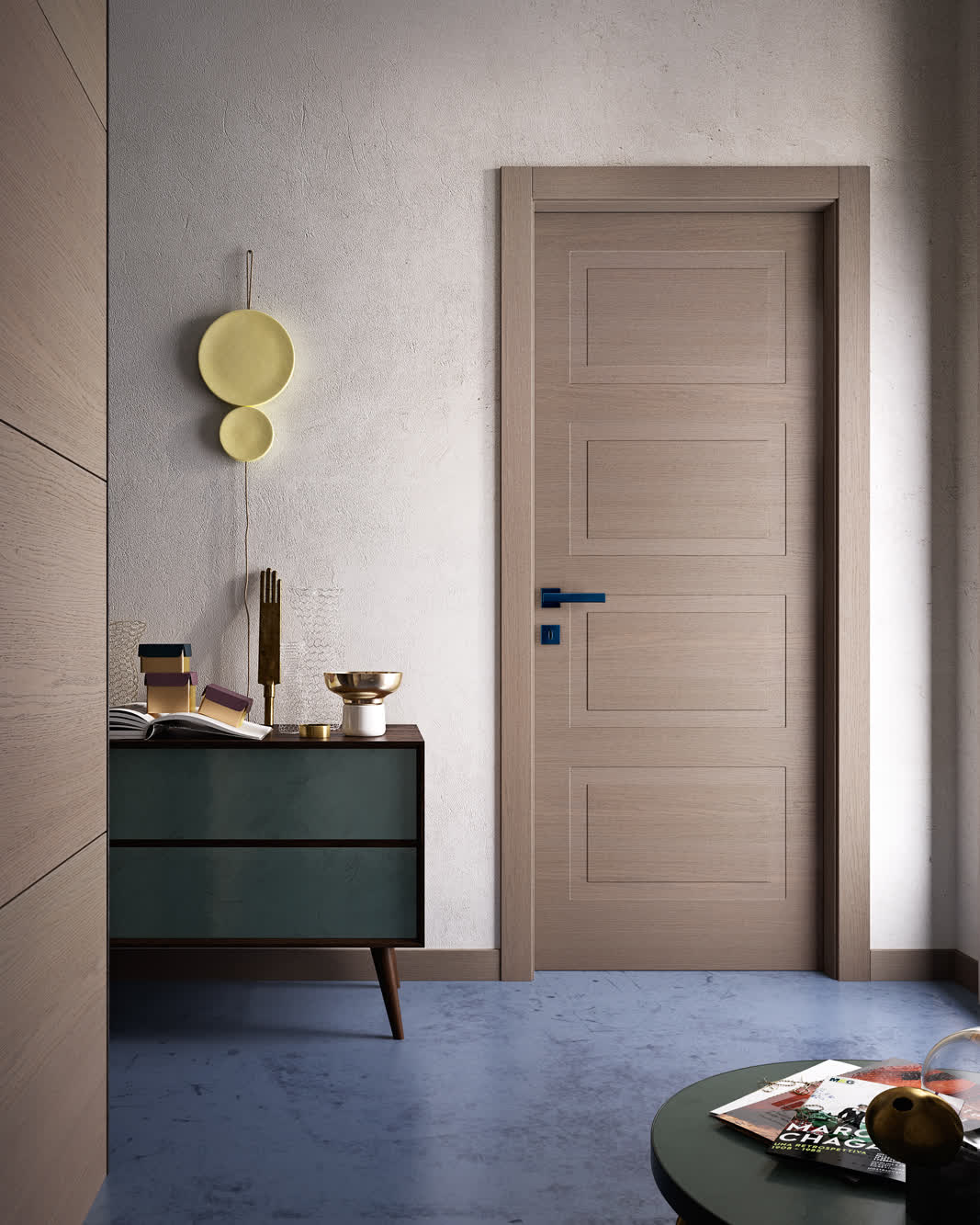 MIRAWOOD rovere grigio creta verticale