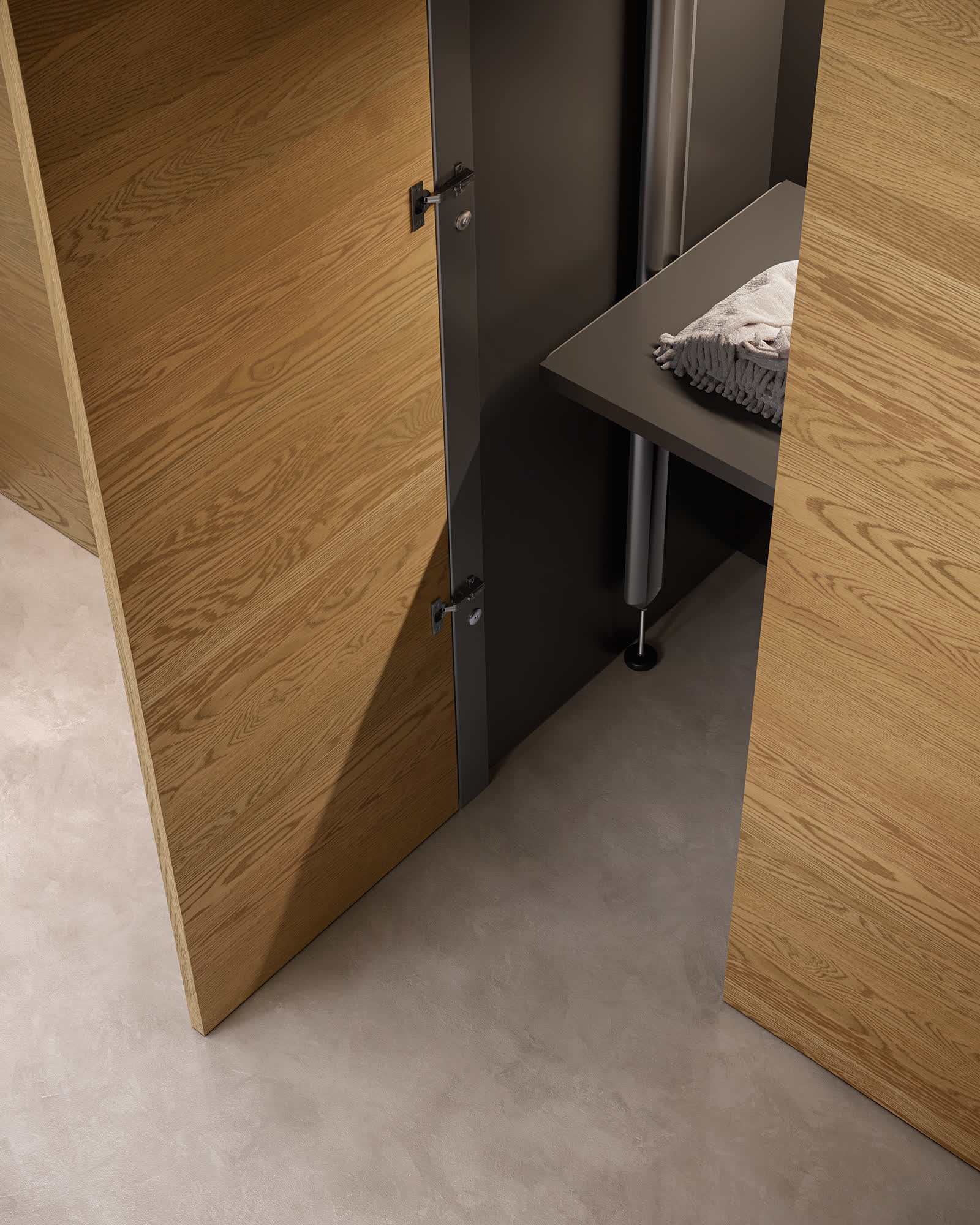 Miria Smooth Rovere Naturale Sottoscala CU1