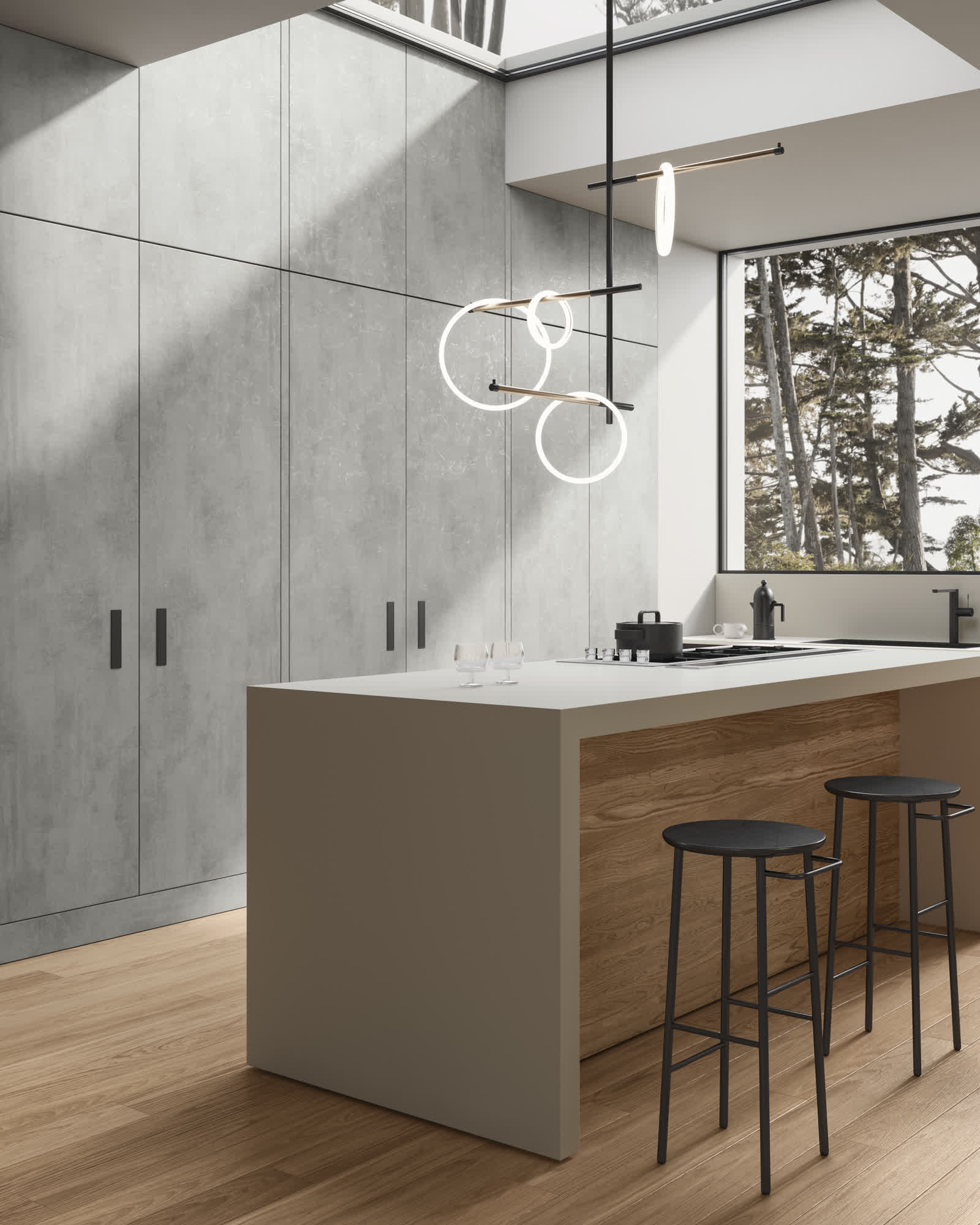 Cucina moderna verticale Cucina moderna verticale