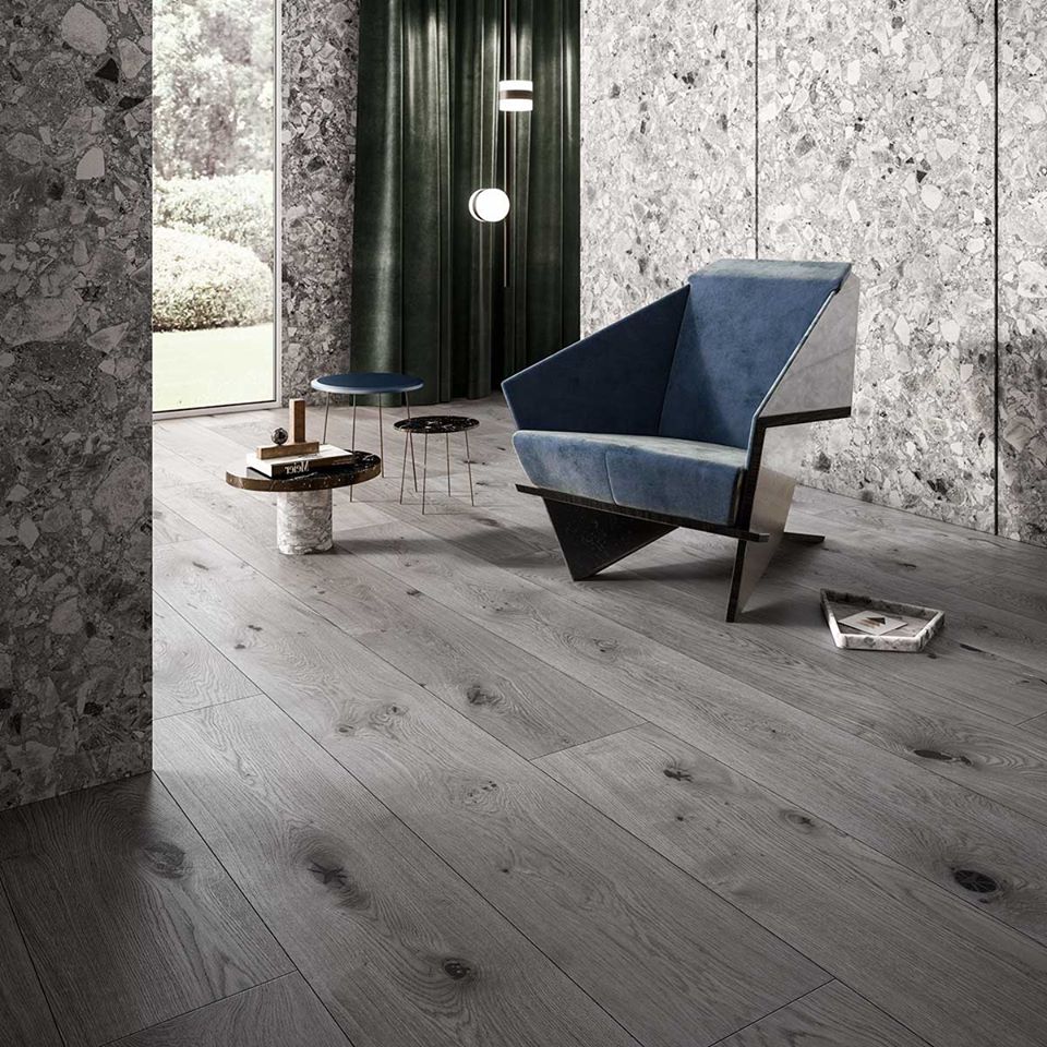 Garofoli parquet rovere grigio pietra vintage Garofoli parquet rovere grigio pietra vintage