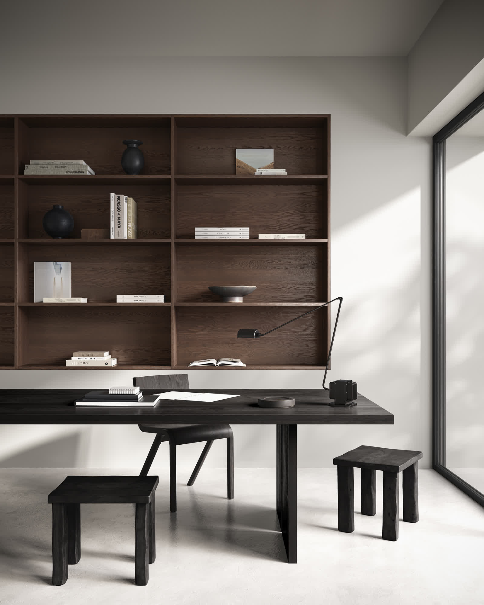 Garofoli Miria Libreria Comp1 Rovere Wengä Garofoli Miria Libreria Comp1 Rovere Wenga
