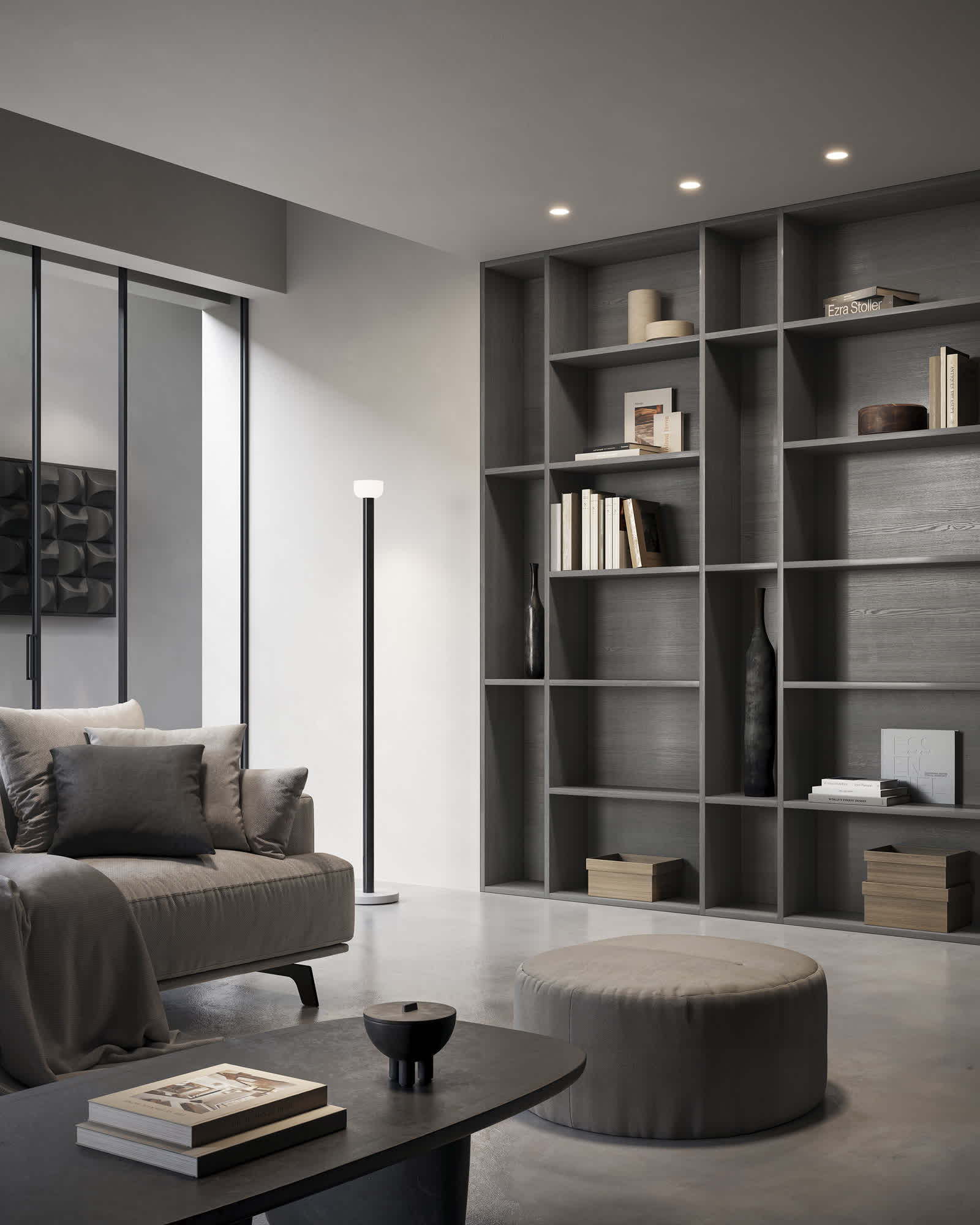 Garofoli Miria Libreria Comp2 Rovere Pietra Garofoli Miria Libreria Comp2 Rovere Pietra