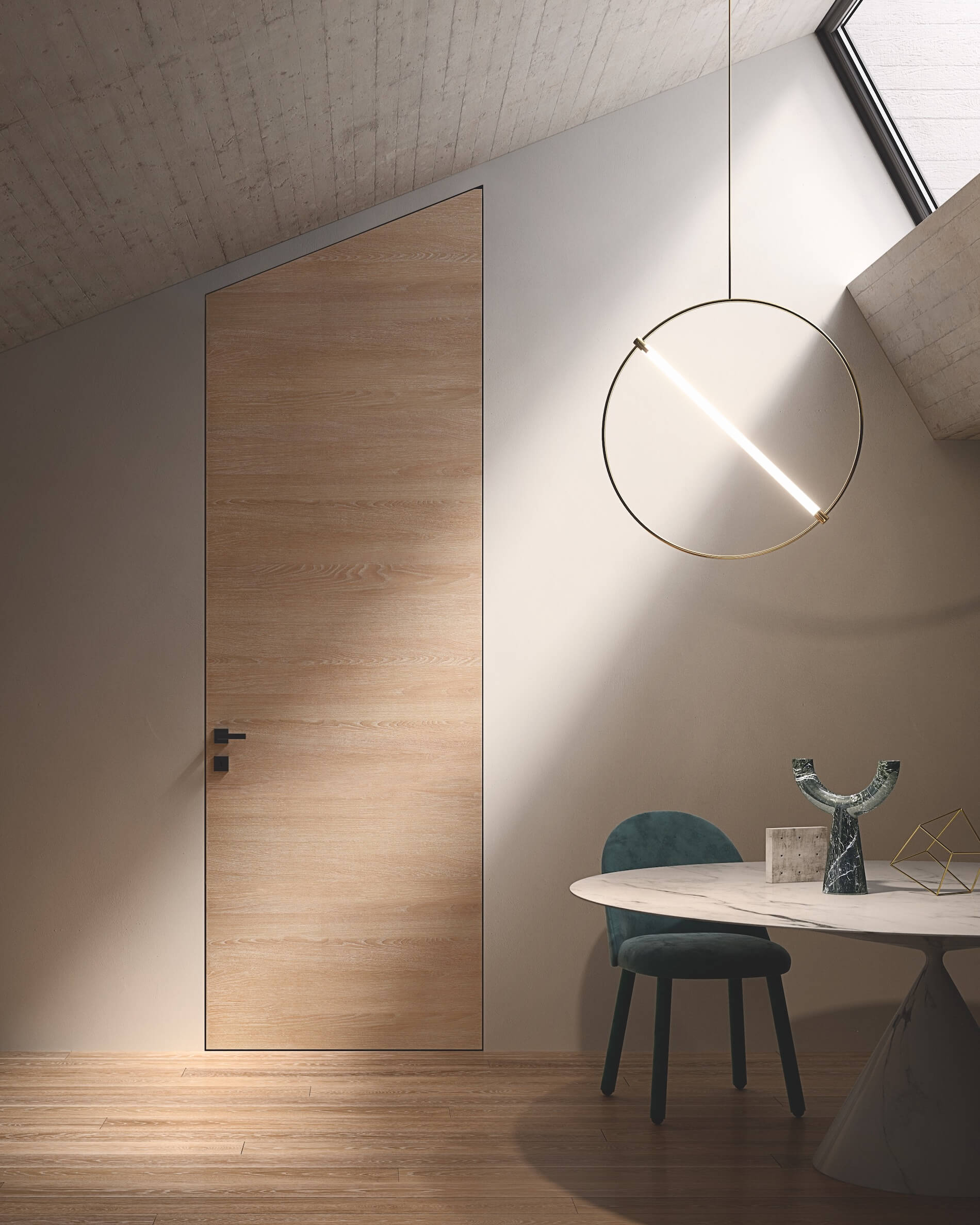 Garofoli porta Filomuro Rovere decape Mansarda Garofoli porta Filomuro Rovere decape Mansarda
