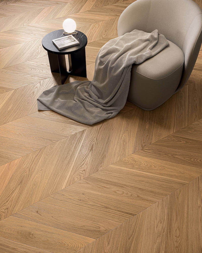 Parquet Garofoli a spina di pesce in rovere 