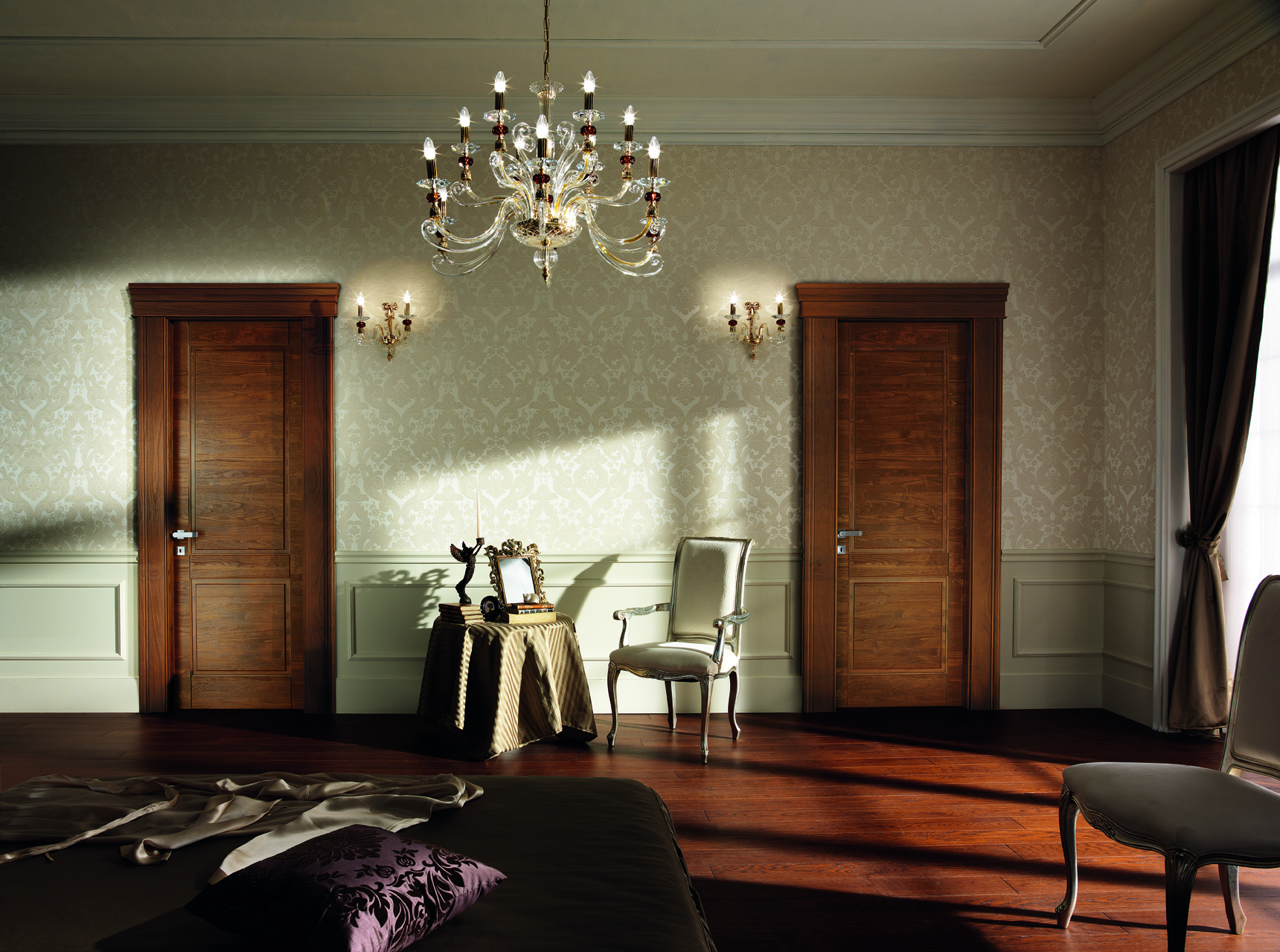 Porte in legno con bugne Arca