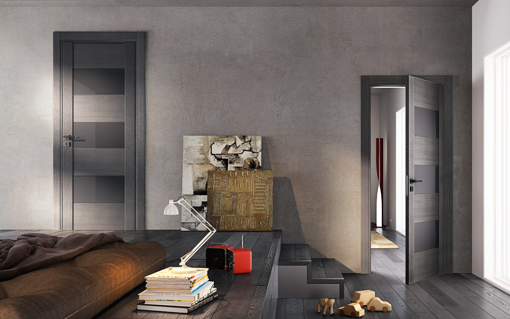 Porte in legno da interni