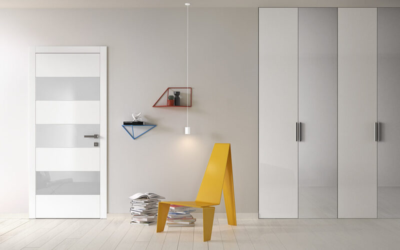 Porta e armadi Miria Smooth bisystem